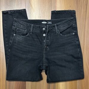 Old Navy Charcoal Black Jeans